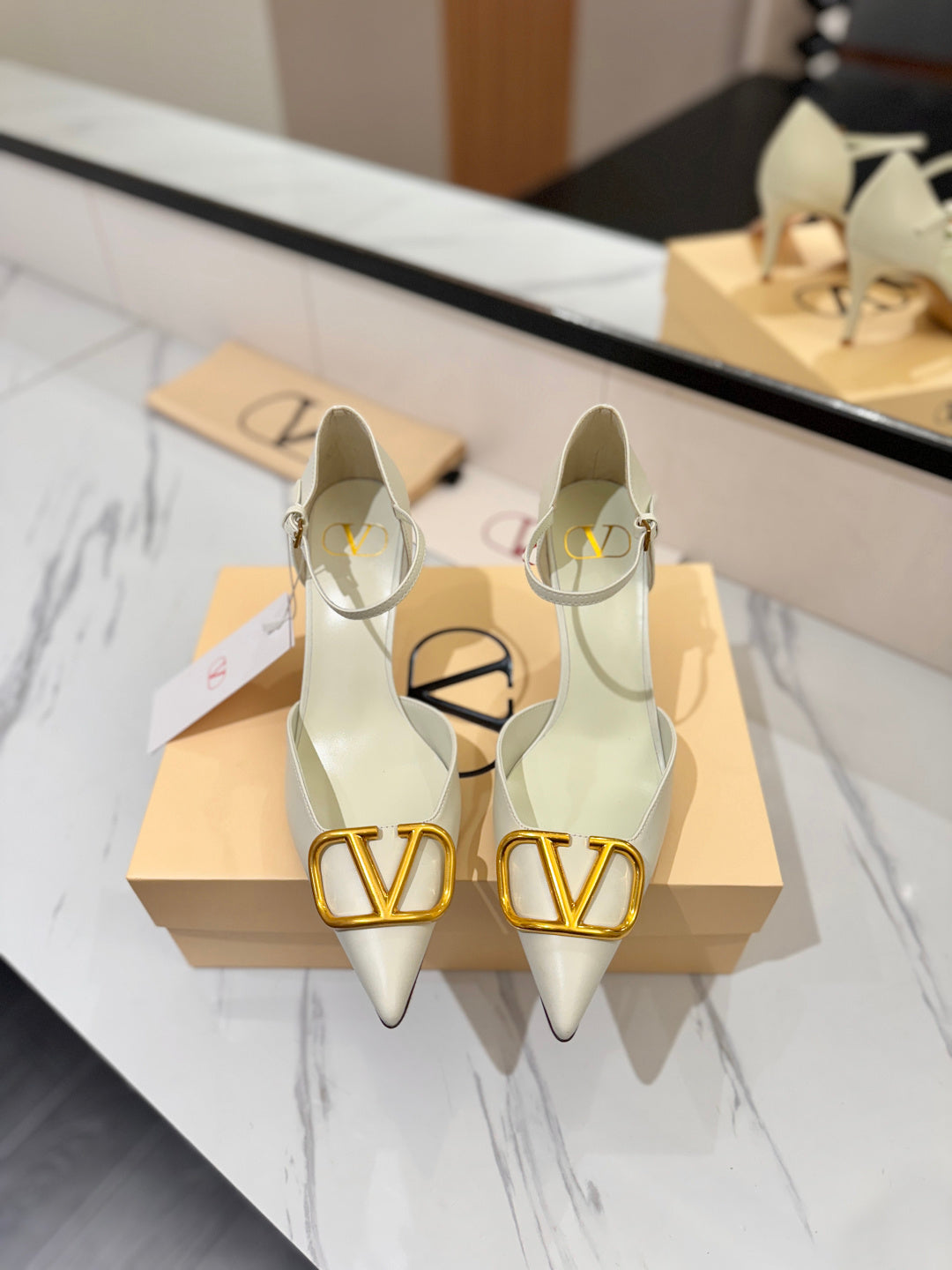 Valentino Garavani VLogo Signature Slingback Sandals