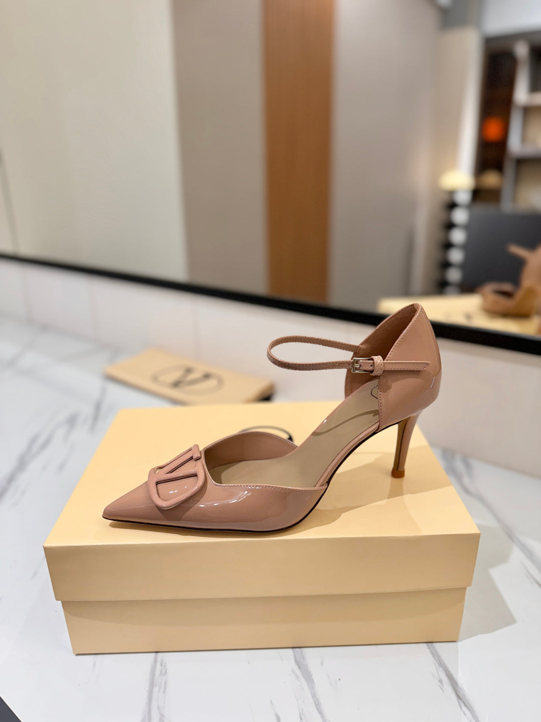 Valentino Garavani VLogo Signature Slingback Sandals