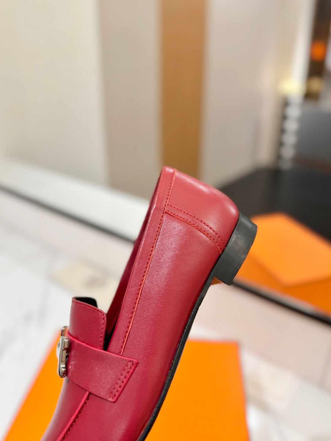 Hermès Classic Women's Leather Loafers