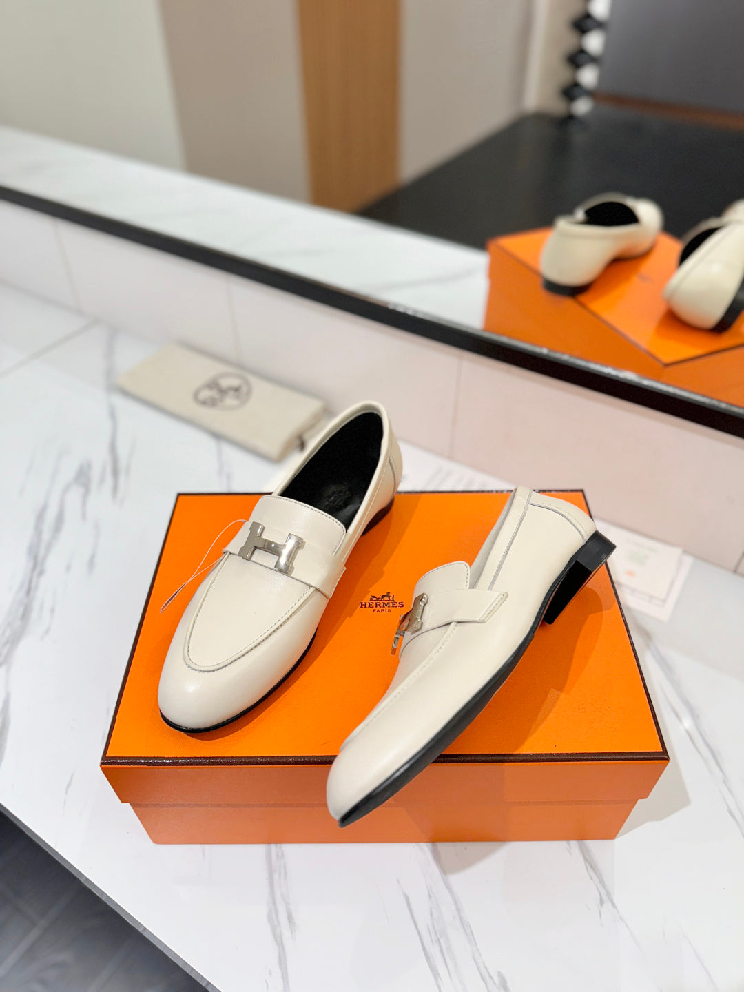 Hermès Classic Women's Leather Loafers