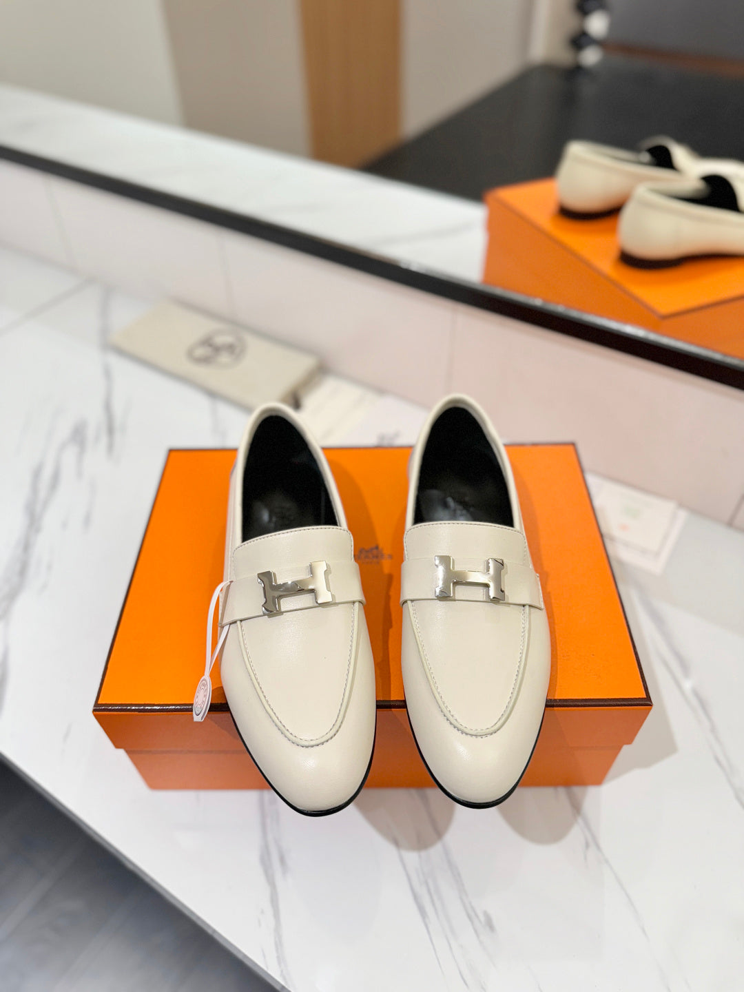Hermès Classic Women's Leather Loafers