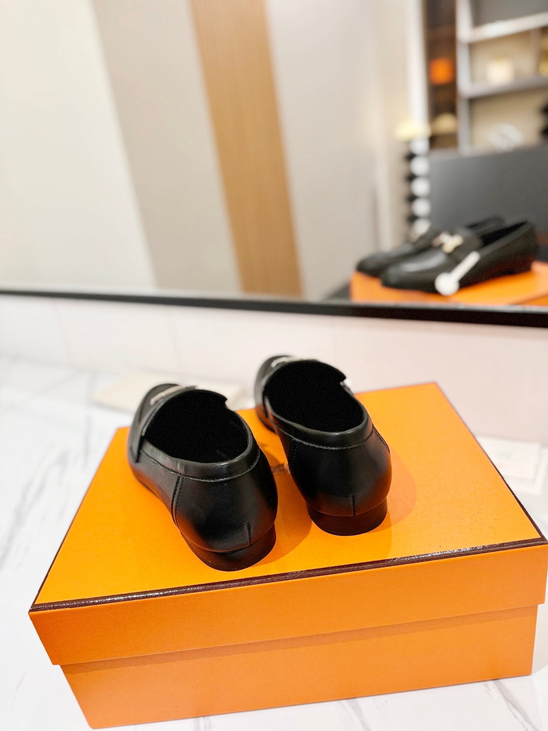 Hermès Classic Women's Leather Loafers
