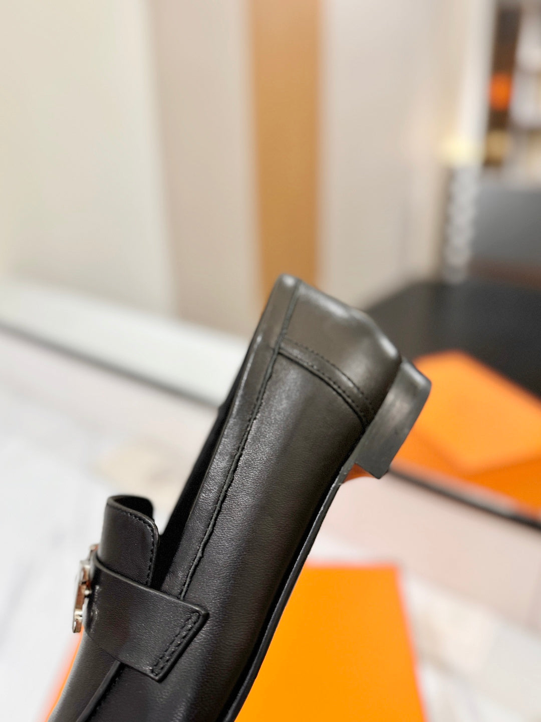 Hermès Classic Women's Leather Loafers
