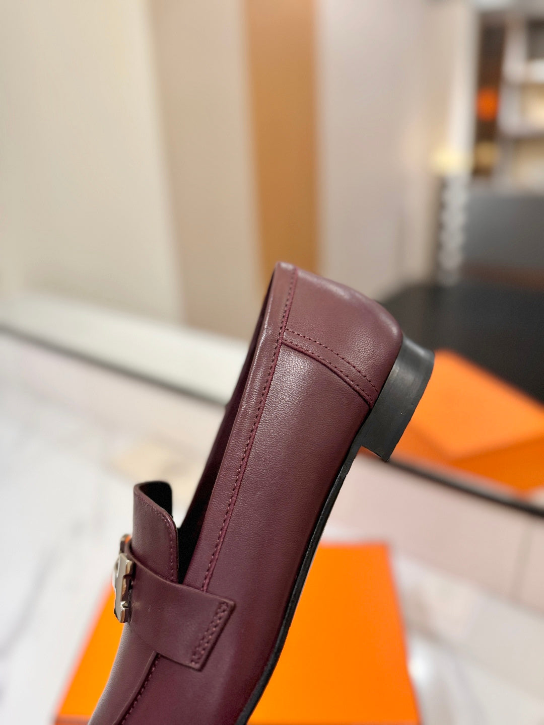 Hermès Classic Women's Leather Loafers