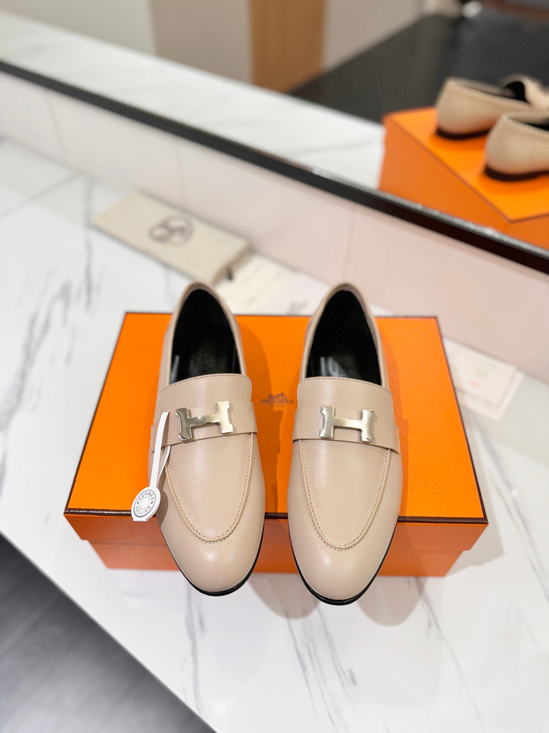 Hermès Classic Women's Leather Loafers
