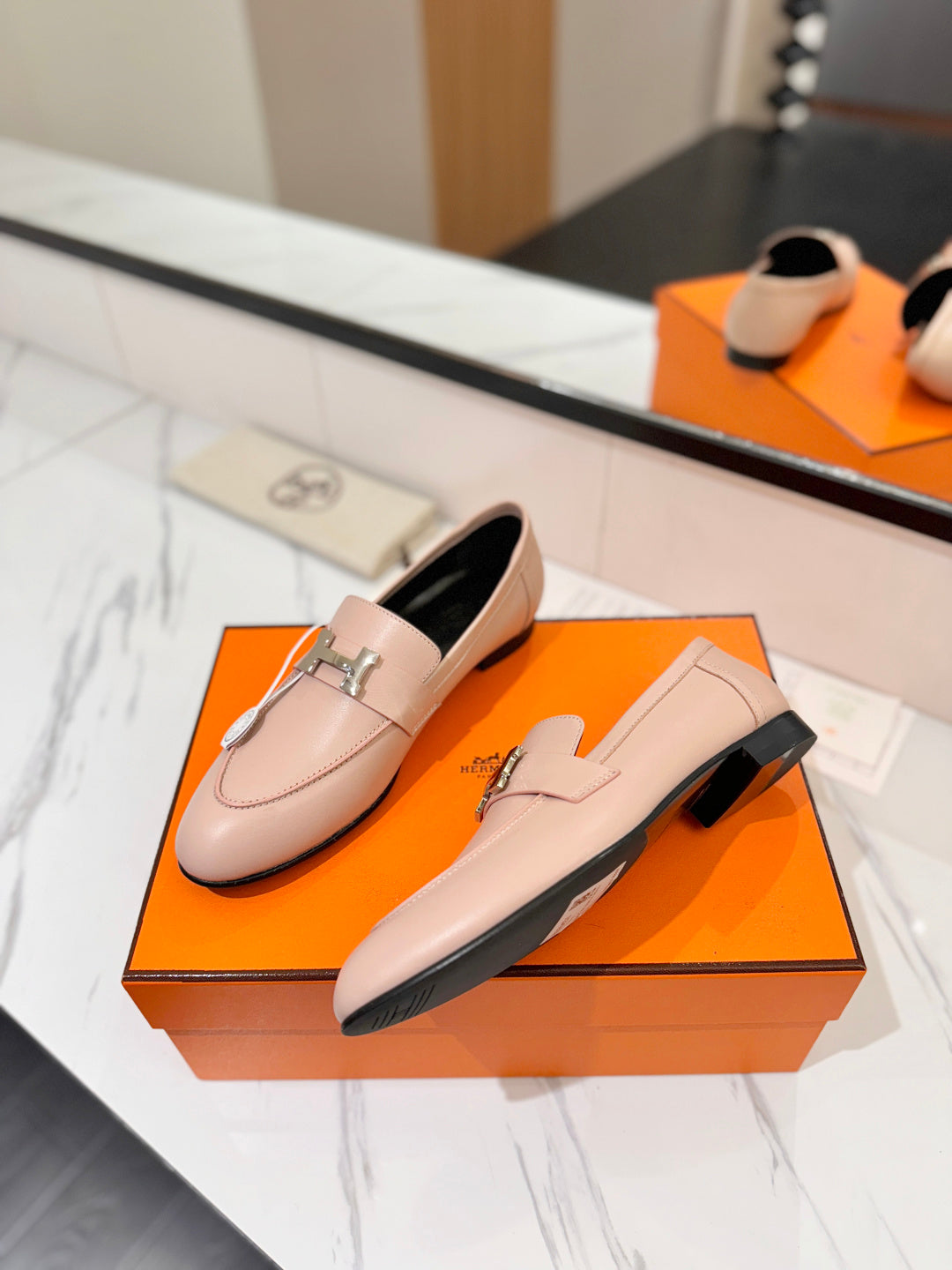 Hermès Classic Women's Leather Loafers