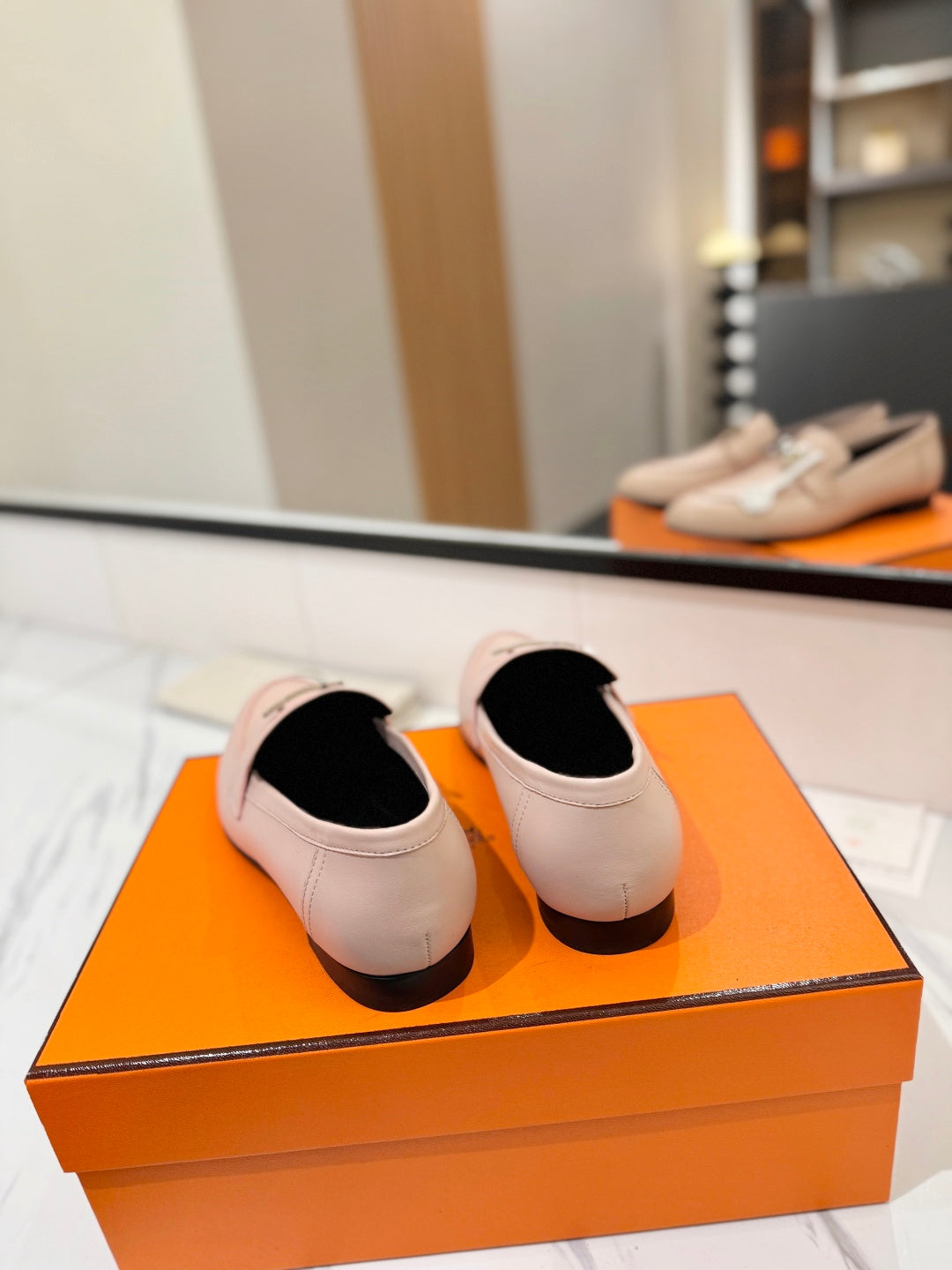 Hermès Classic Women's Leather Loafers