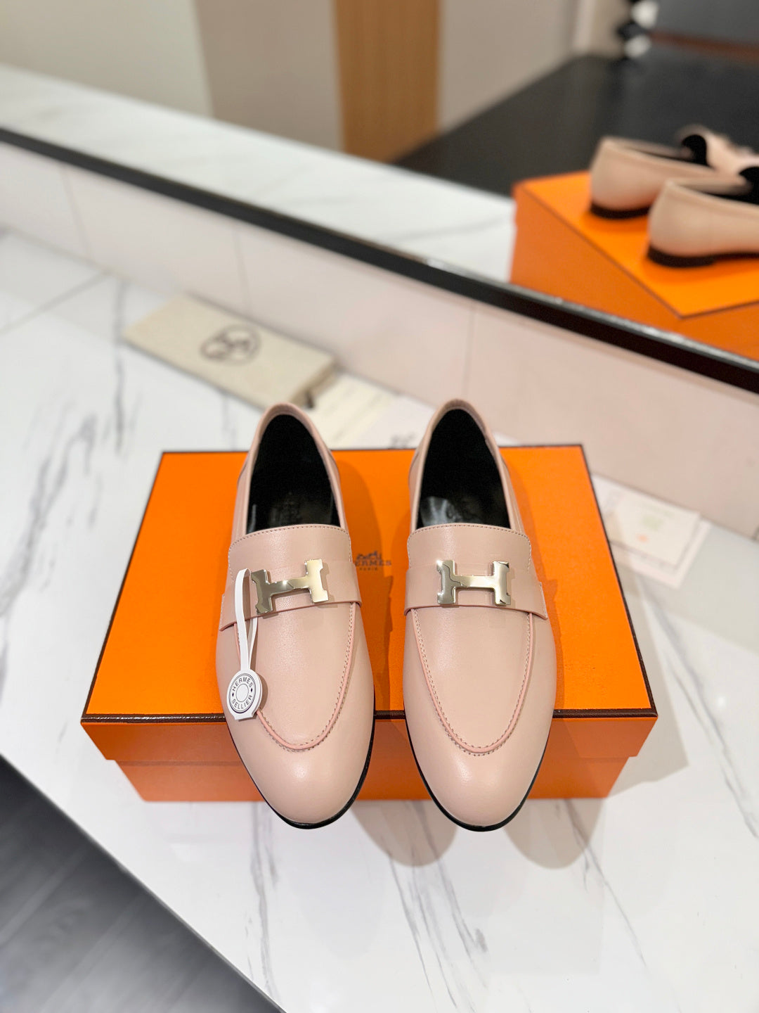 Hermès Classic Women's Leather Loafers