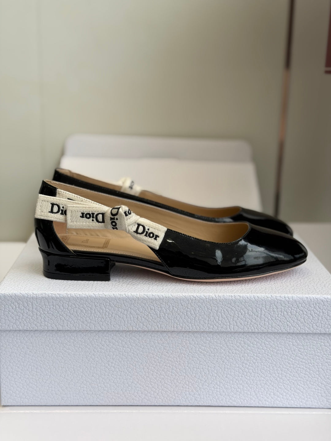 Dior Square Toe Mary Jane Low Heels – 26SS