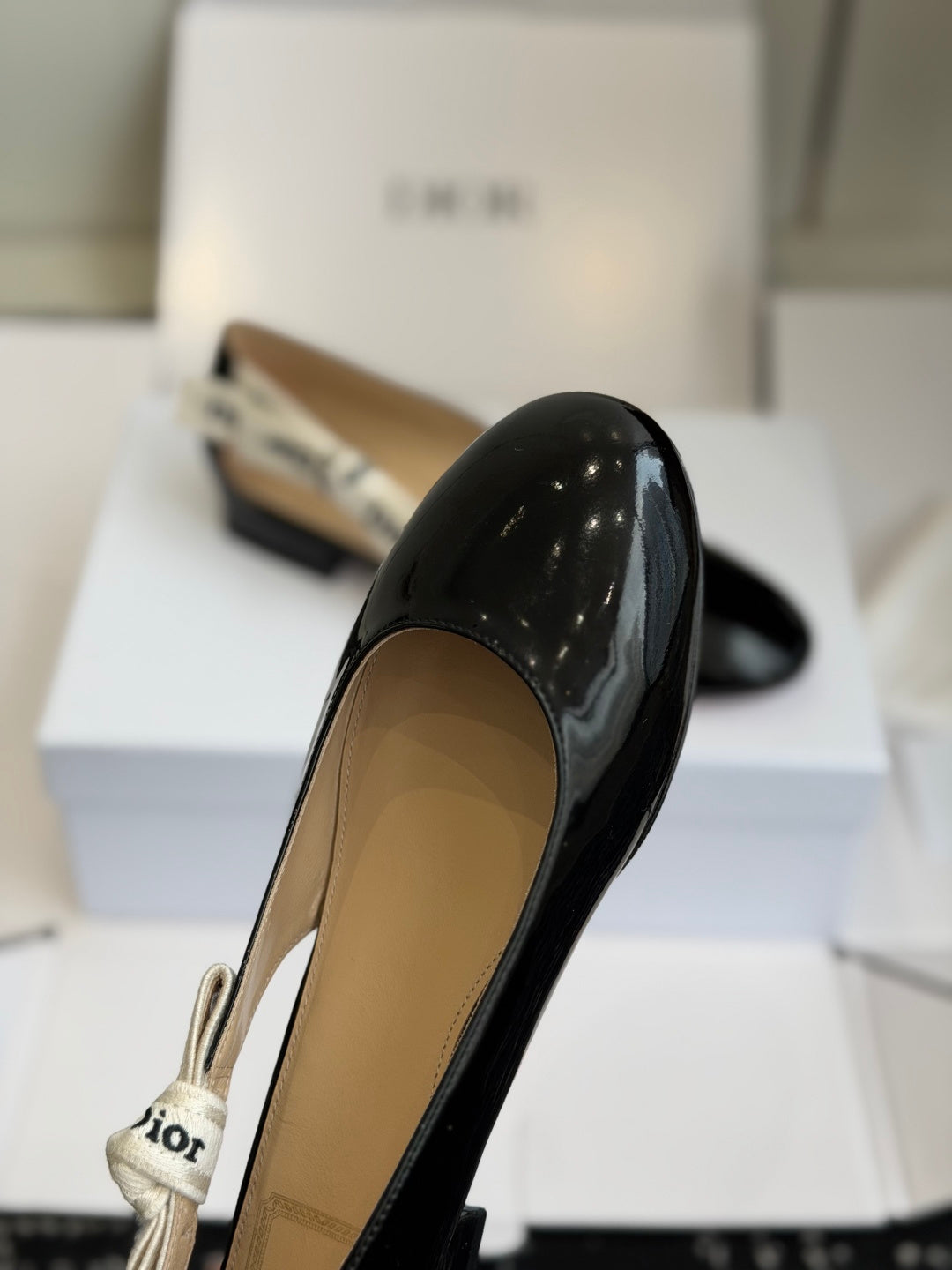 Dior Square Toe Mary Jane Low Heels – 26SS