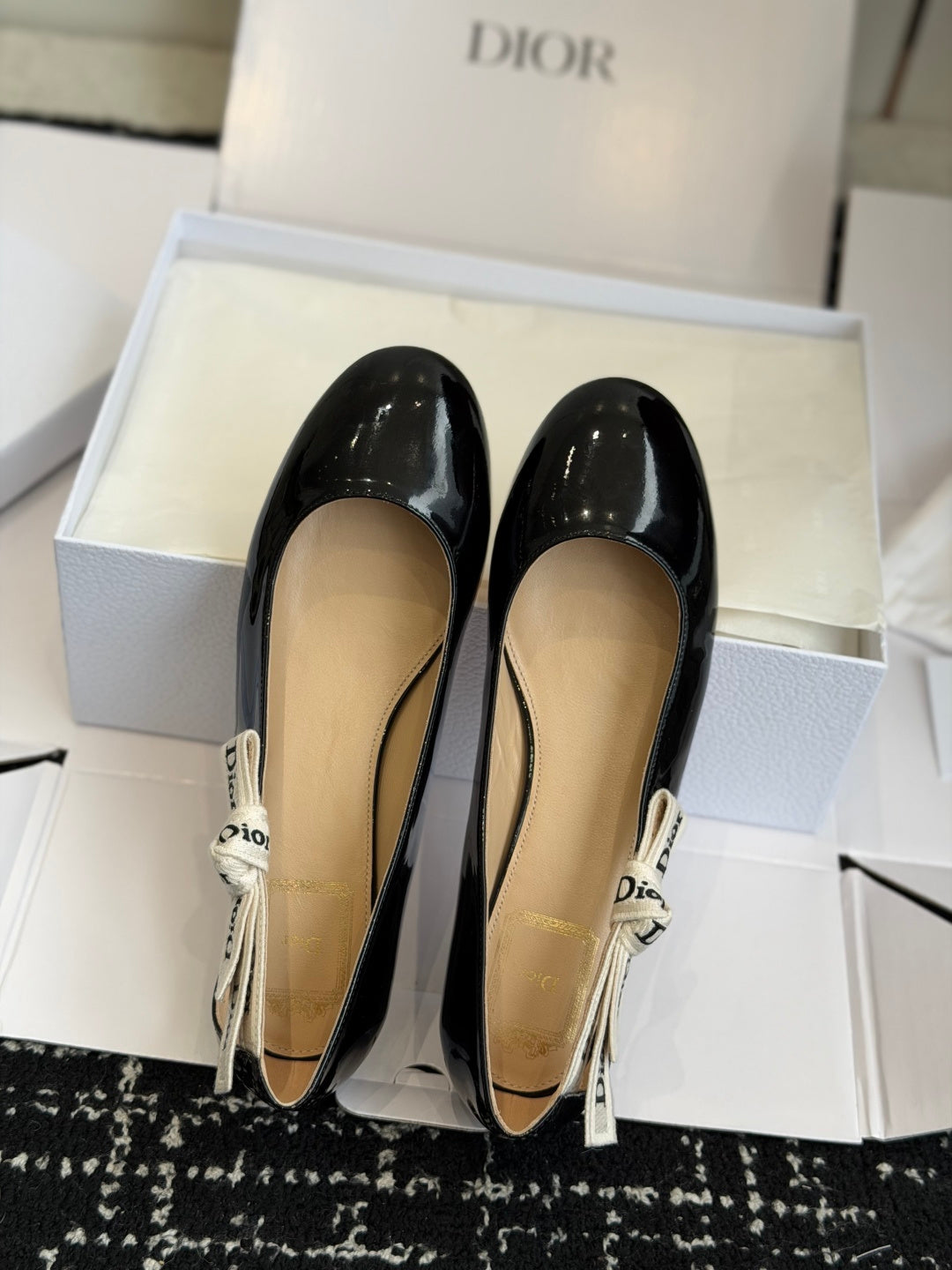 Dior Square Toe Mary Jane Low Heels – 26SS