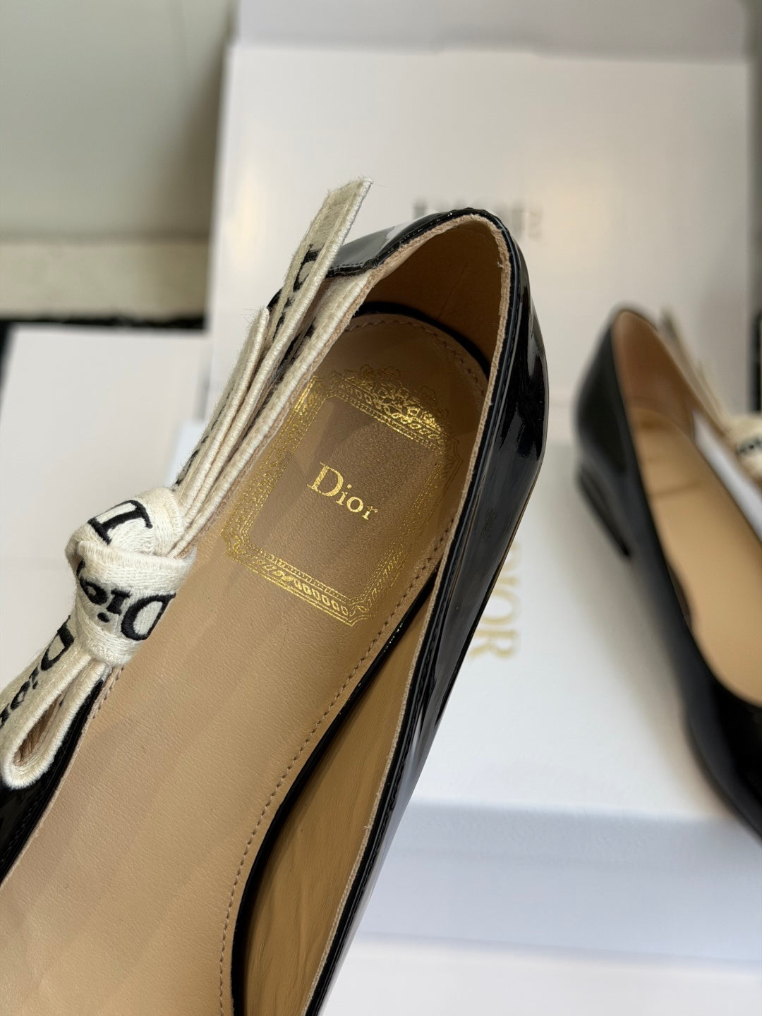Dior Square Toe Mary Jane Low Heels – 26SS