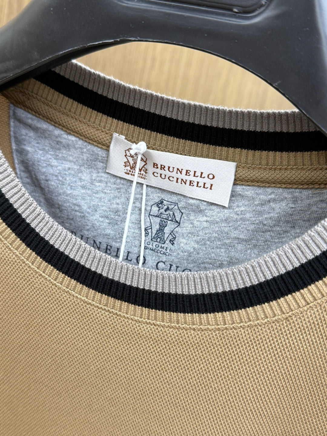 Brunello Cucinelli Men's Casual Short-Sleeve T-Shirt – 2026 Early Spring Collection