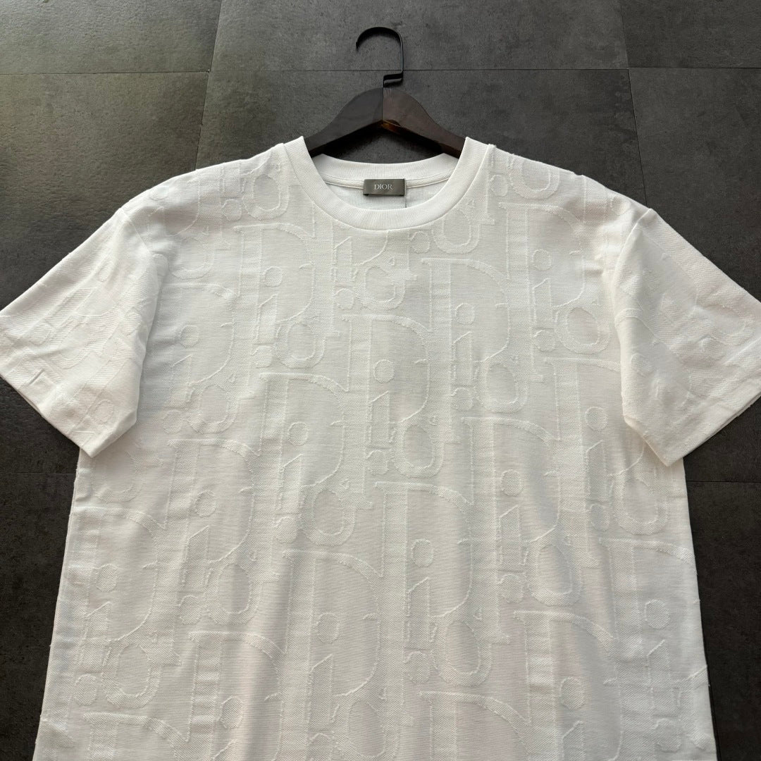 Dior Oblique Print Cotton T-Shirt – 2026SS Collection