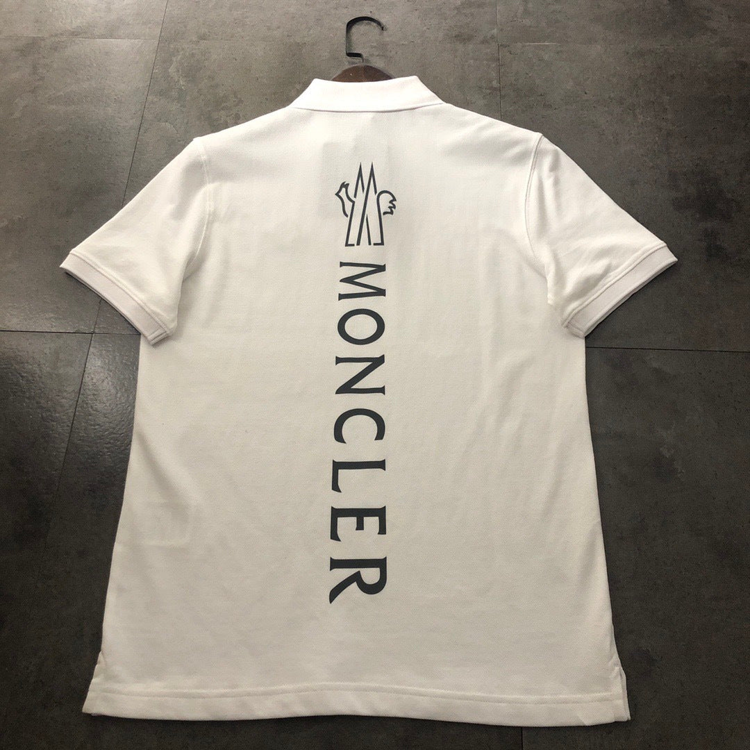 Moncler Classic Logo Back Print Polo Shirt – 2026SS