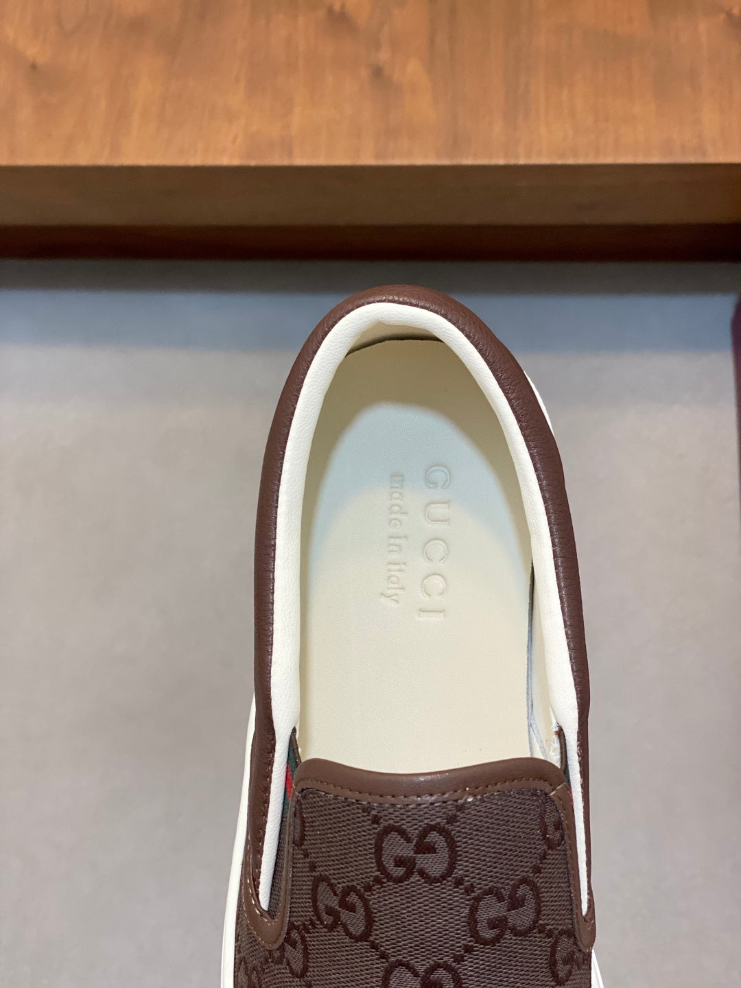 Gucci Nappa Leather Casual Sneakers