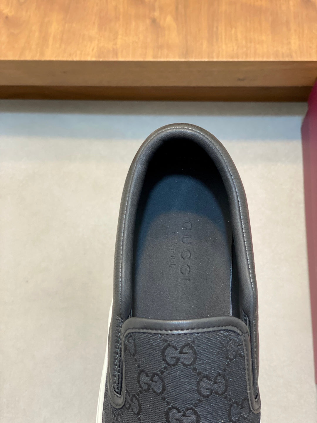 Gucci Nappa Leather Casual Sneakers