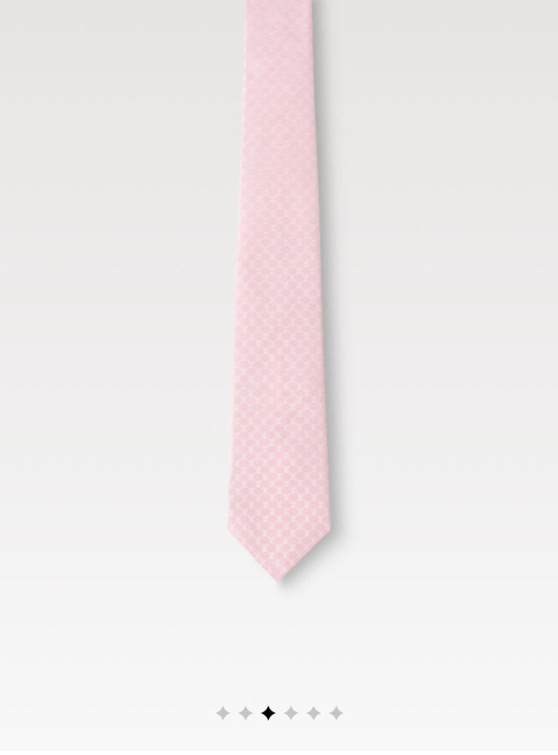 Louis Vuitton Fishnet Silk Tie
