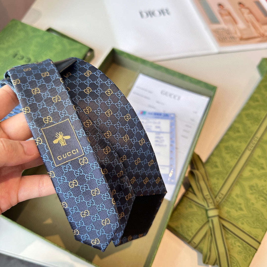 Gucci GG Silk Jacquard Tie – Spring/Summer Collection