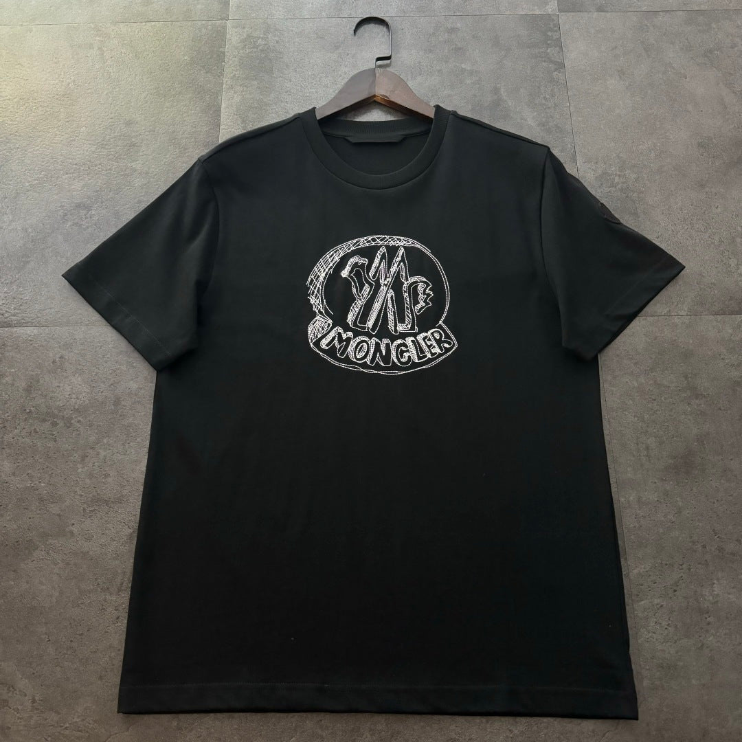 Moncler Letter Pattern Crewneck T-Shirt – 2026SS