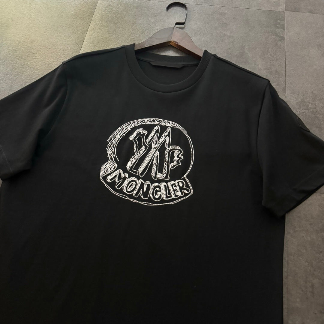 Moncler Letter Pattern Crewneck T-Shirt – 2026SS