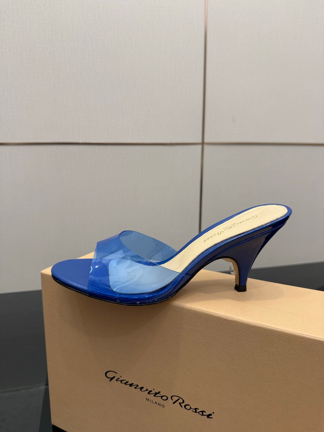 Gianvito Rossi Pointed-Toe Crystal Heeled Sandals – 2026SS