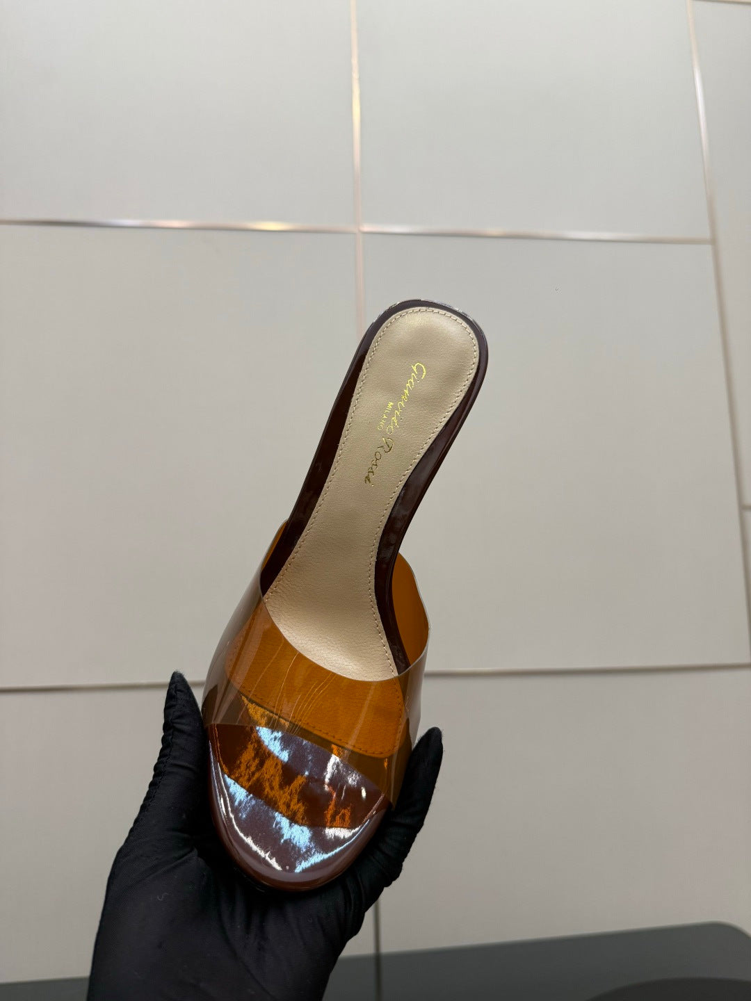 Gianvito Rossi Pointed-Toe Crystal Heeled Sandals – 2026SS