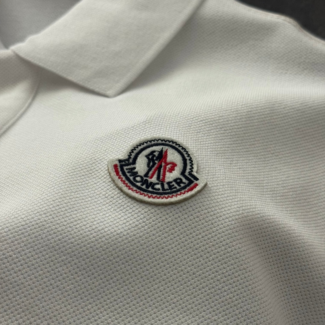 Moncler Logo Cotton Polo Shirt – 2026SS