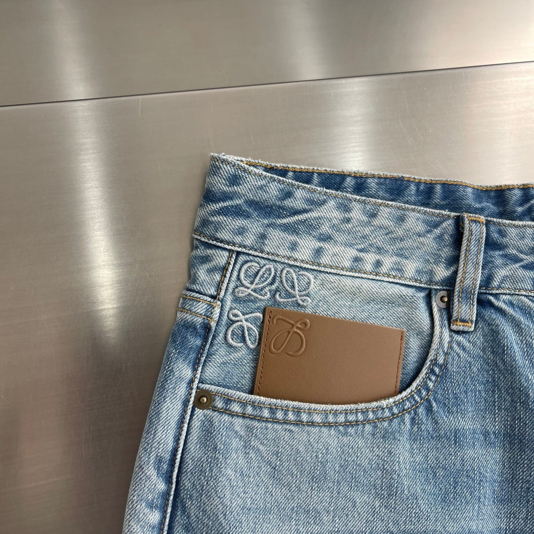 Loewe Washed Straight-Leg Denim Jeans – 2026