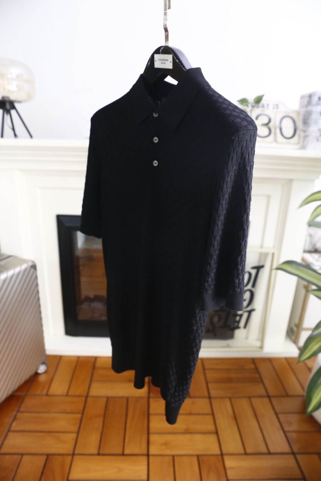 Loro Piana Half-Zip Knit Polo Shirt – Summer Collection – 26SS