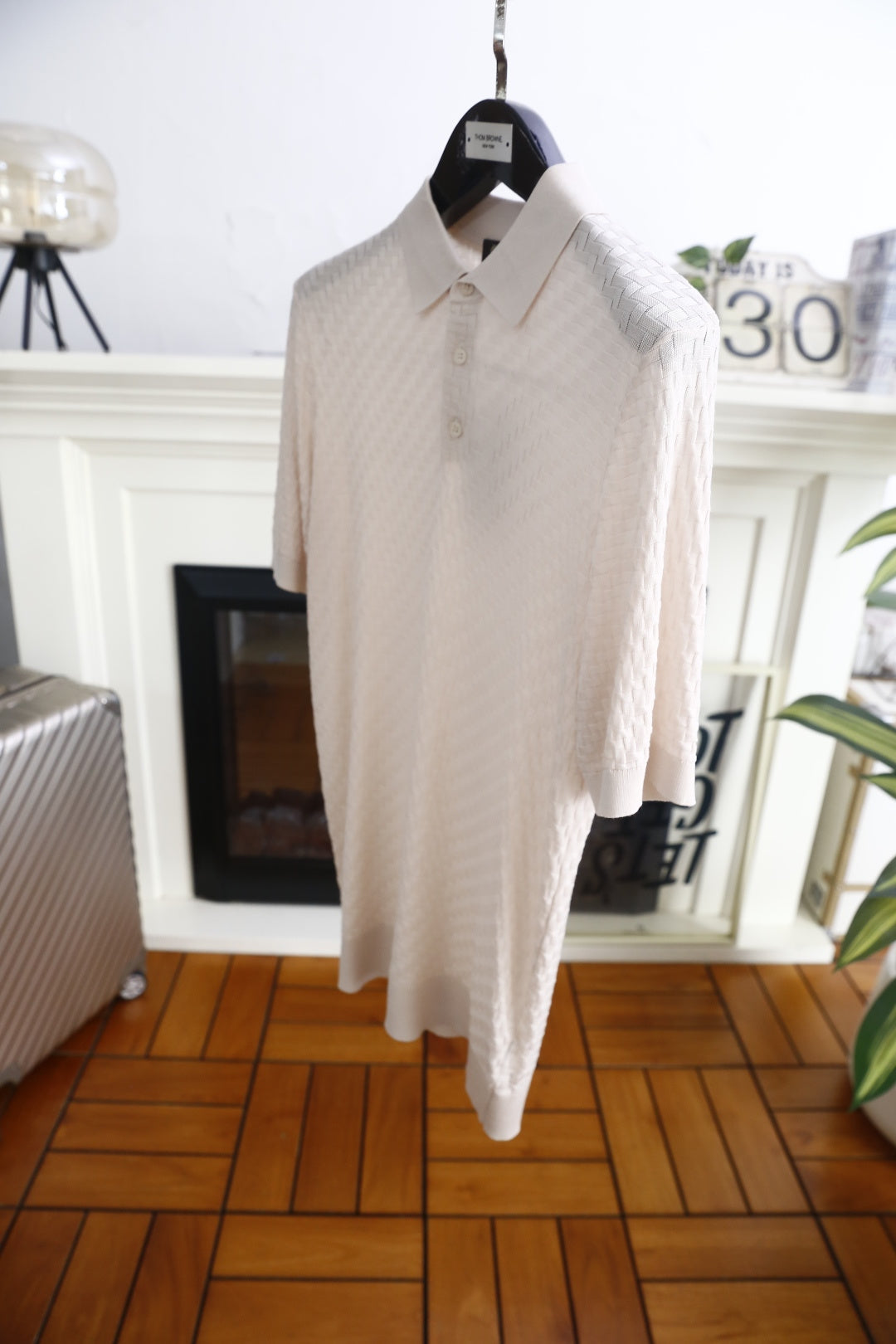 Loro Piana Half-Zip Knit Polo Shirt – Summer Collection – 26SS