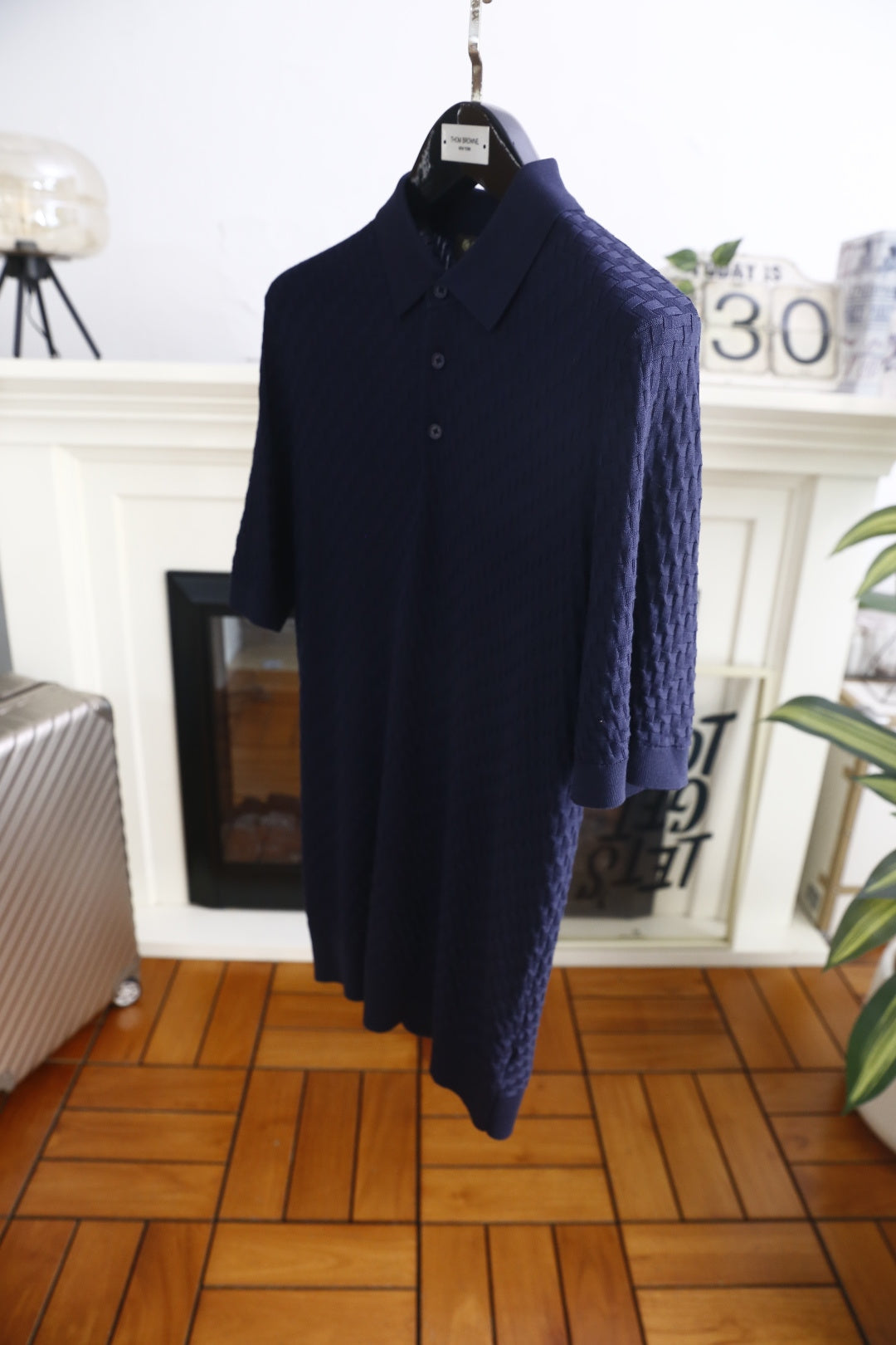 Loro Piana Half-Zip Knit Polo Shirt – Summer Collection – 26SS