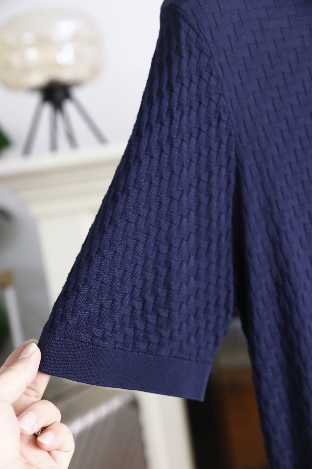 Loro Piana Half-Zip Knit Polo Shirt – Summer Collection – 26SS