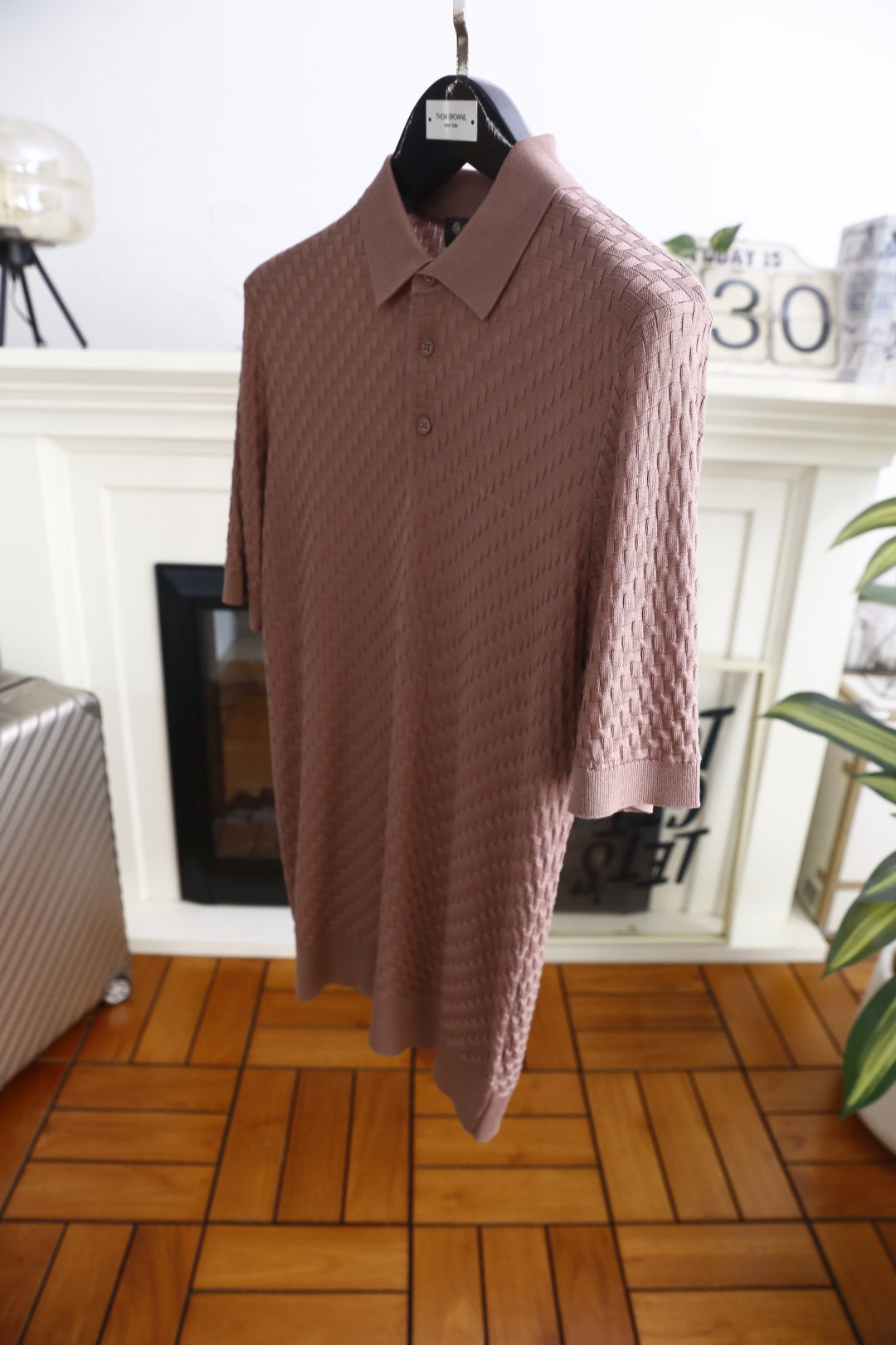 Loro Piana Half-Zip Knit Polo Shirt – Summer Collection – 26SS
