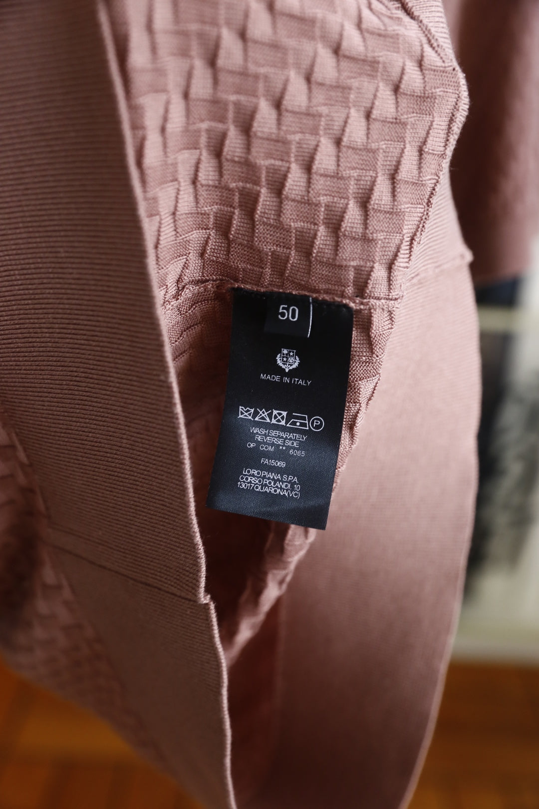 Loro Piana Half-Zip Knit Polo Shirt – Summer Collection – 26SS