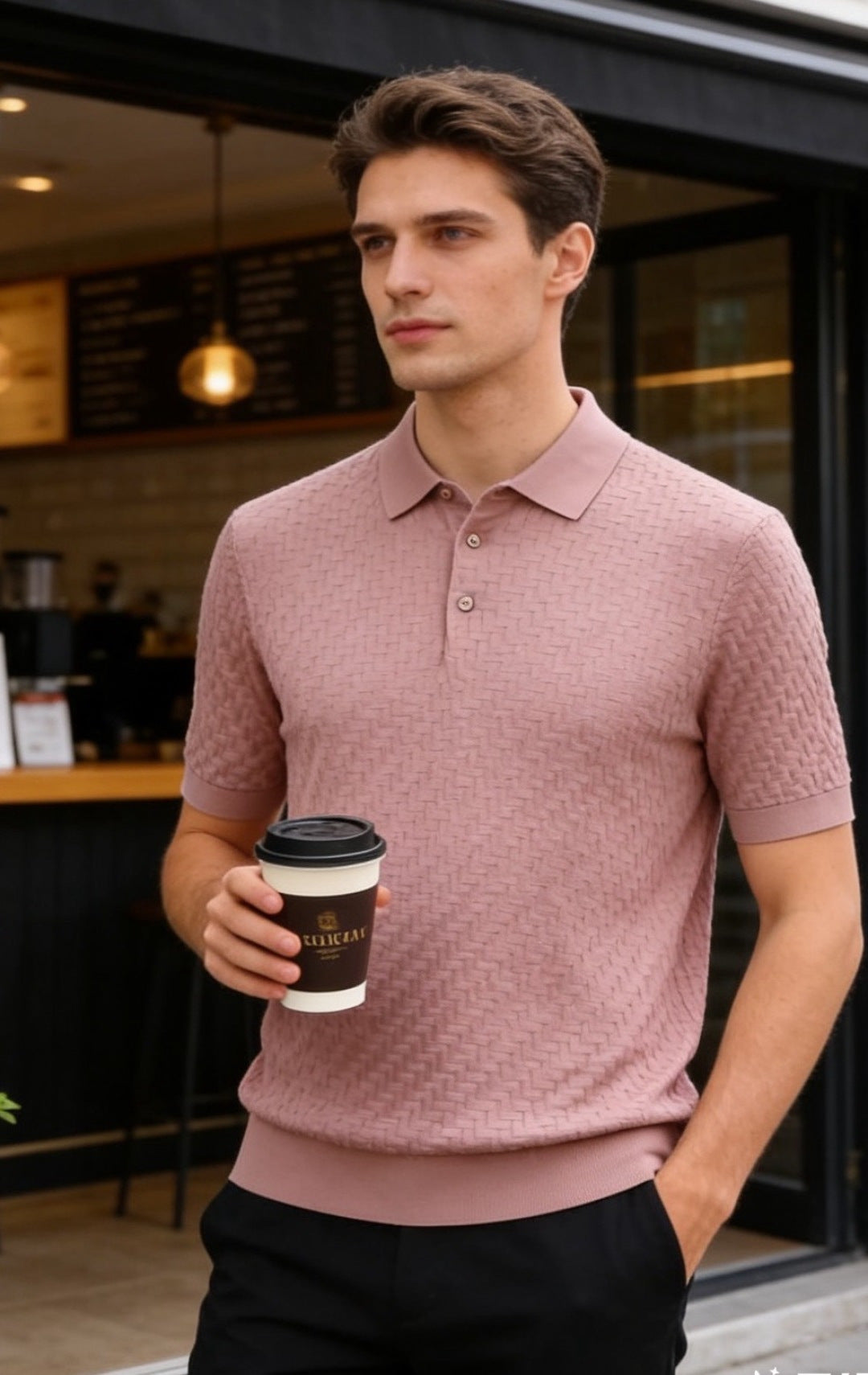 Loro Piana Half-Zip Knit Polo Shirt – Summer Collection – 26SS