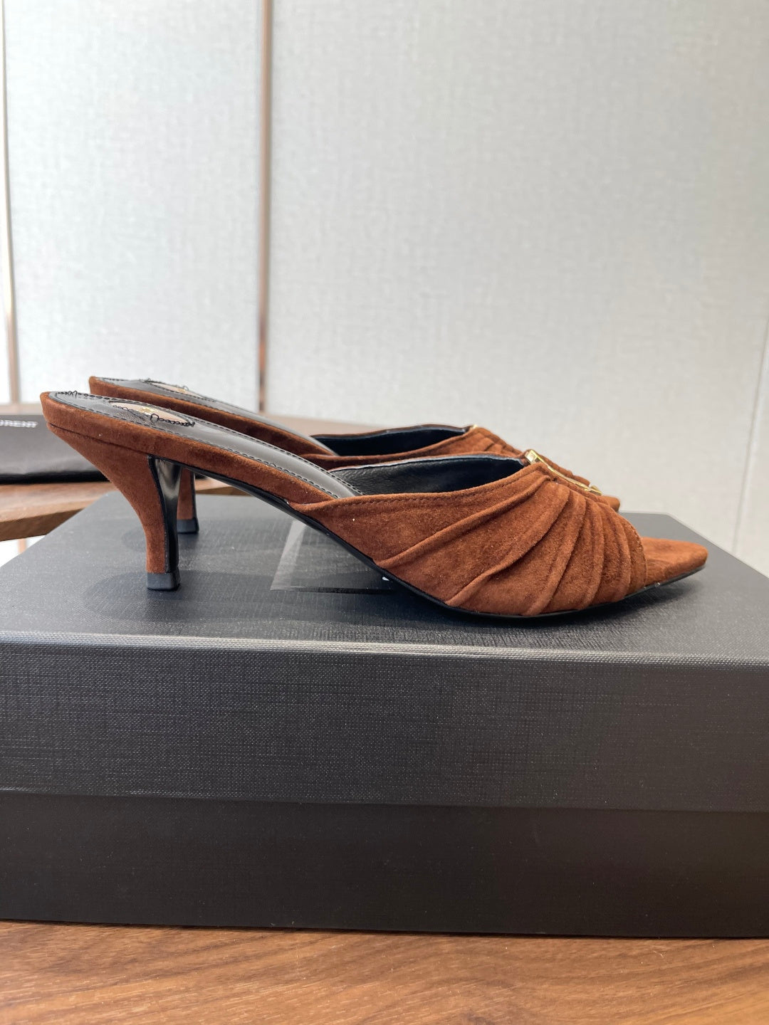Saint Laurent Pointed-Toe Stiletto Heeled Sandals – Spring/Summer Collection – 26SS