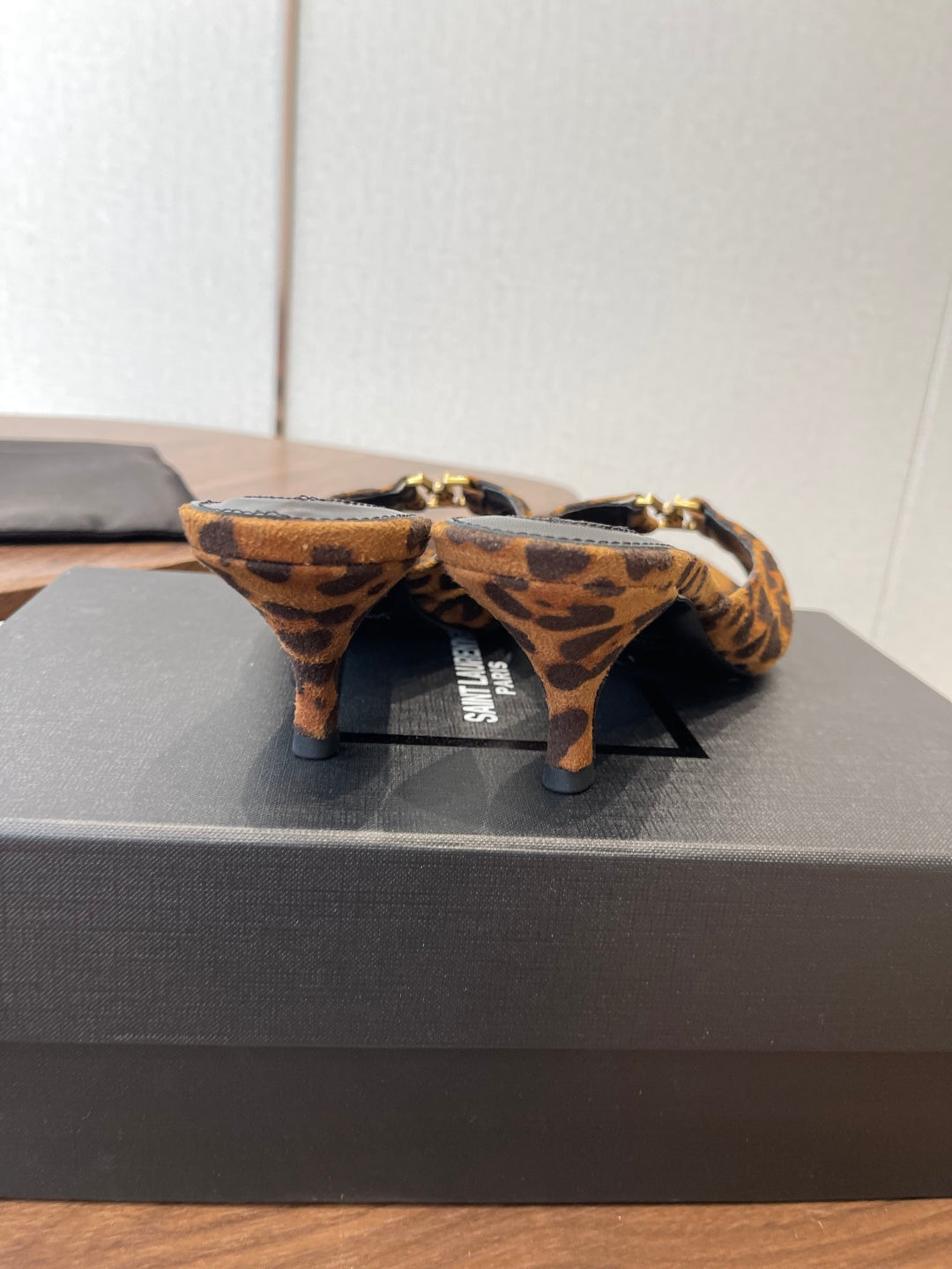 Saint Laurent Pointed Toe Stiletto Heeled Sandals – 26SS