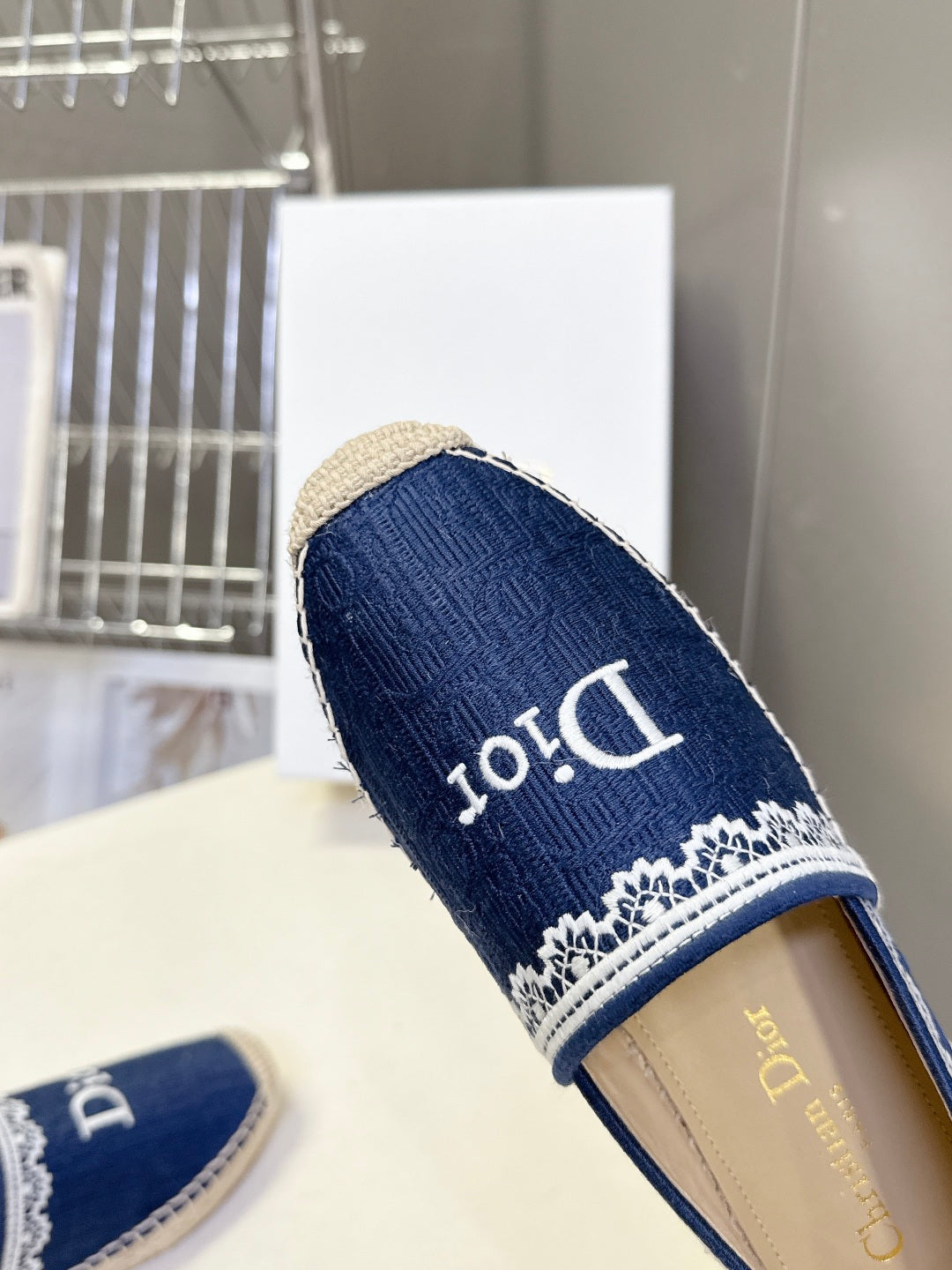 Dior Oblique Lace Espadrilles – Spring/Summer Collection