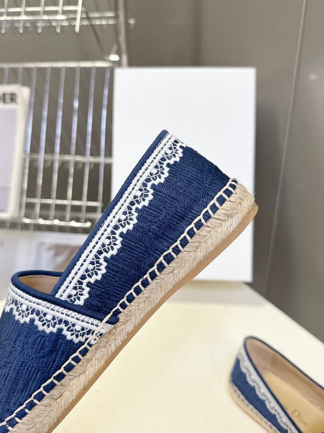 Dior Oblique Lace Espadrilles – Spring/Summer Collection