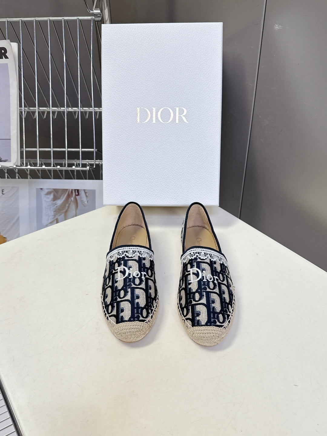 Dior Oblique Lace Espadrilles – Spring/Summer Collection