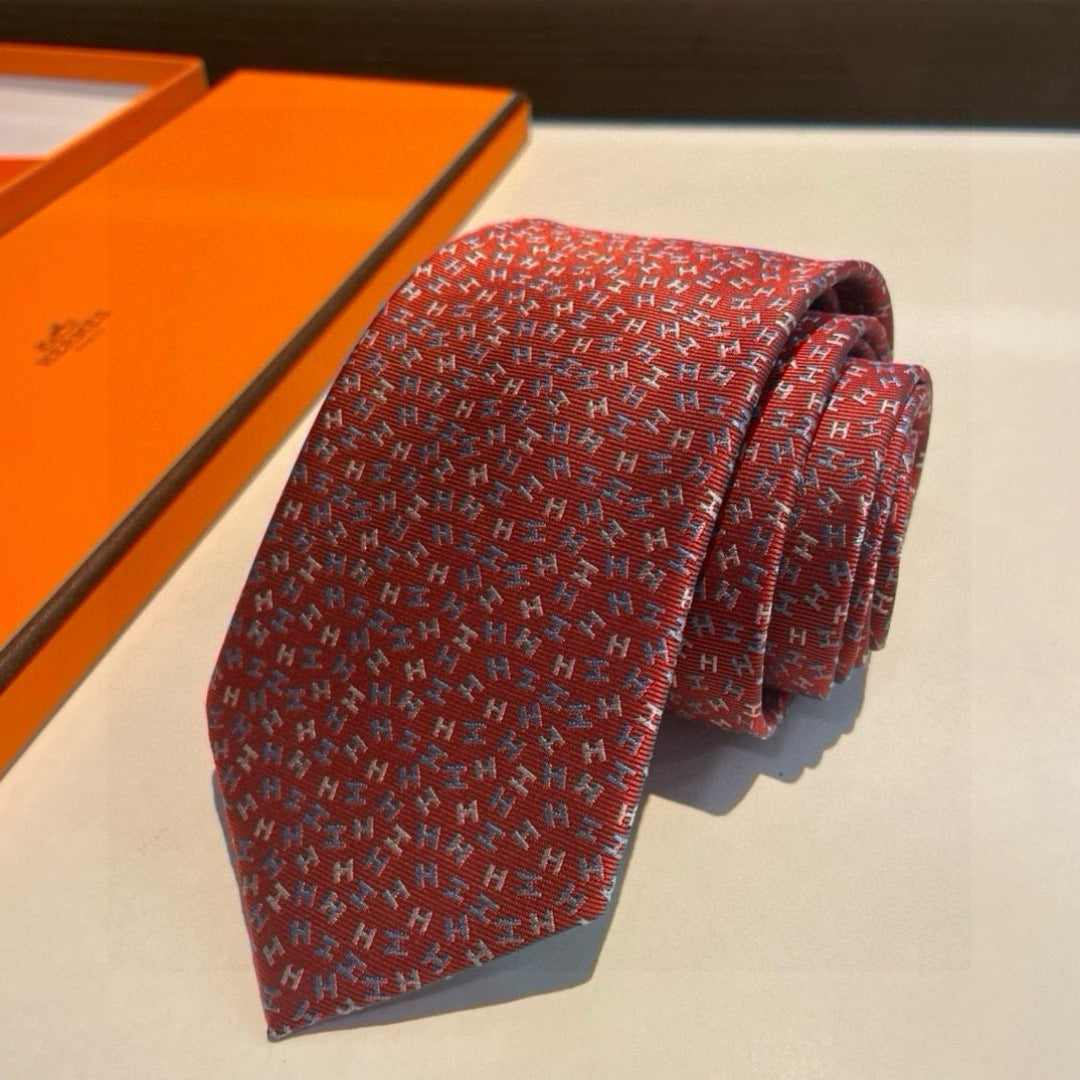 Hermès Men's Twill Silk Tie