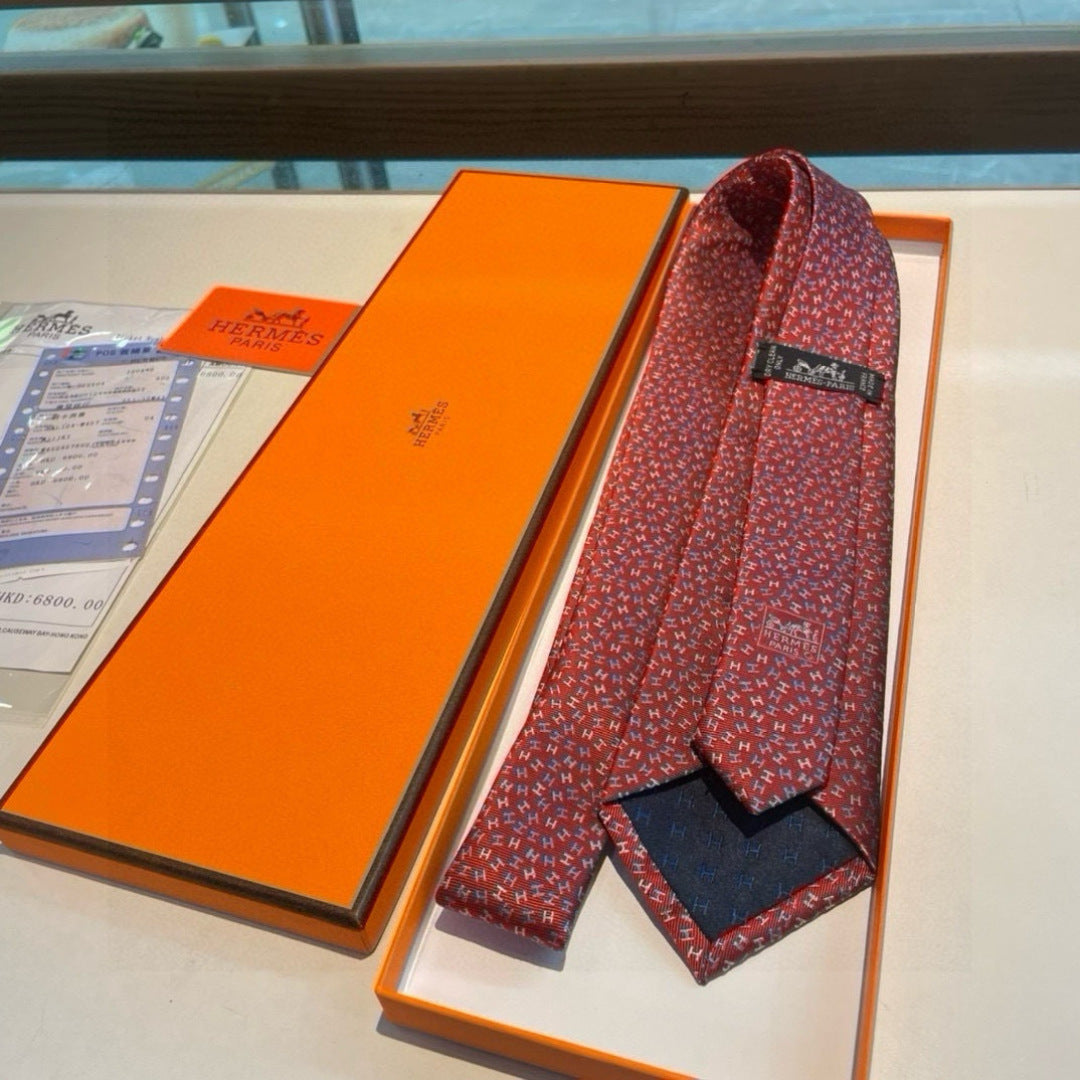 Hermès Men's Twill Silk Tie