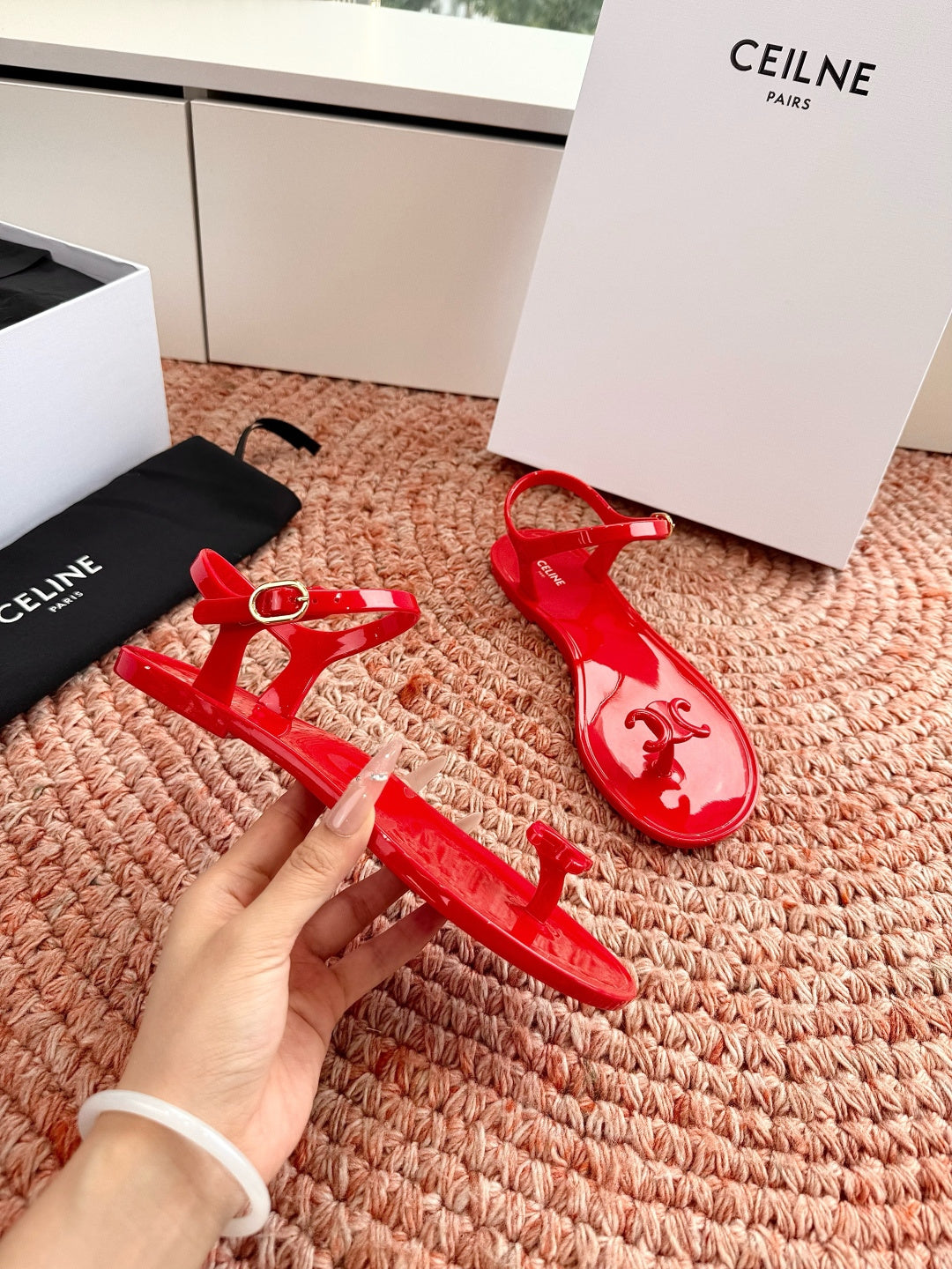 Celine Runner Thick-Sole Sandals – Spring/Summer 2026 Collection