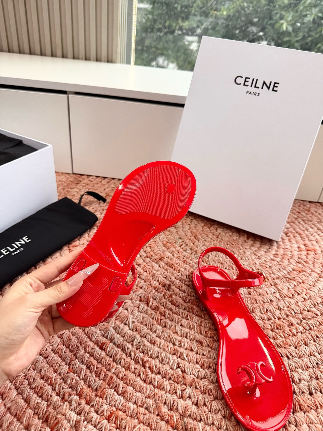 Celine Runner Thick-Sole Sandals – Spring/Summer 2026 Collection