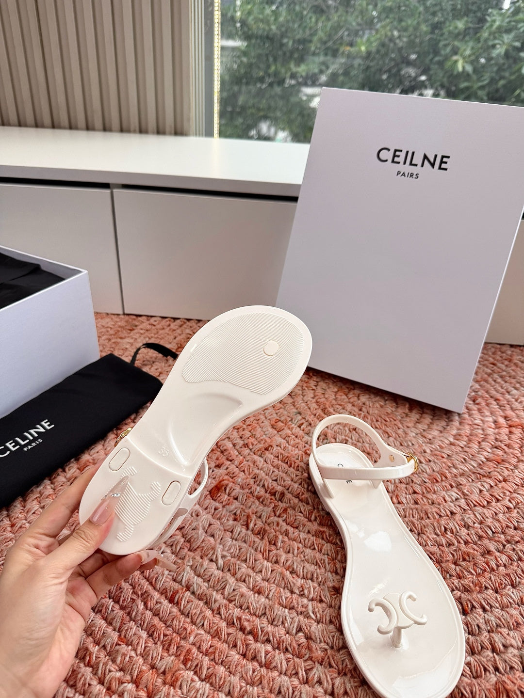 Celine Runner Thick-Sole Sandals – Spring/Summer 2026 Collection
