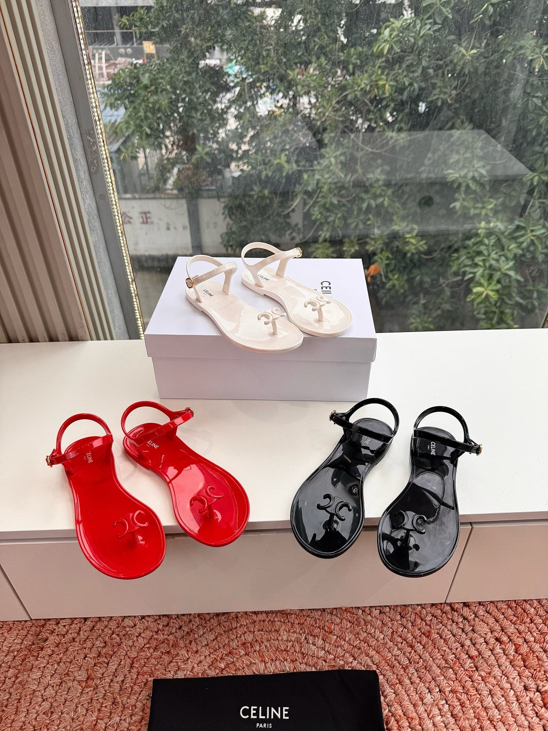 Celine Runner Thick-Sole Sandals – Spring/Summer 2026 Collection