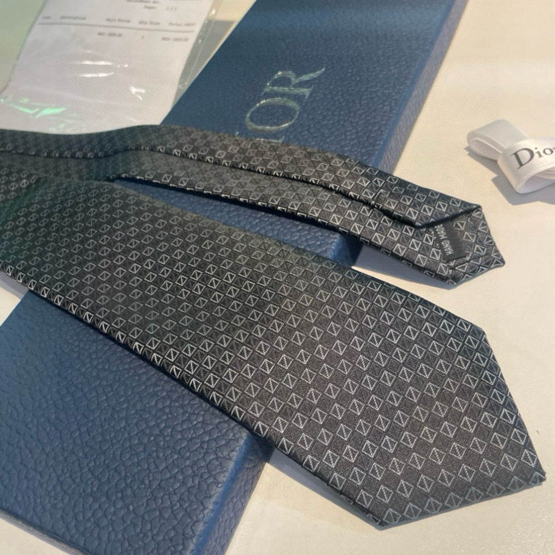 Dior Men's Silk Cannage Tie
