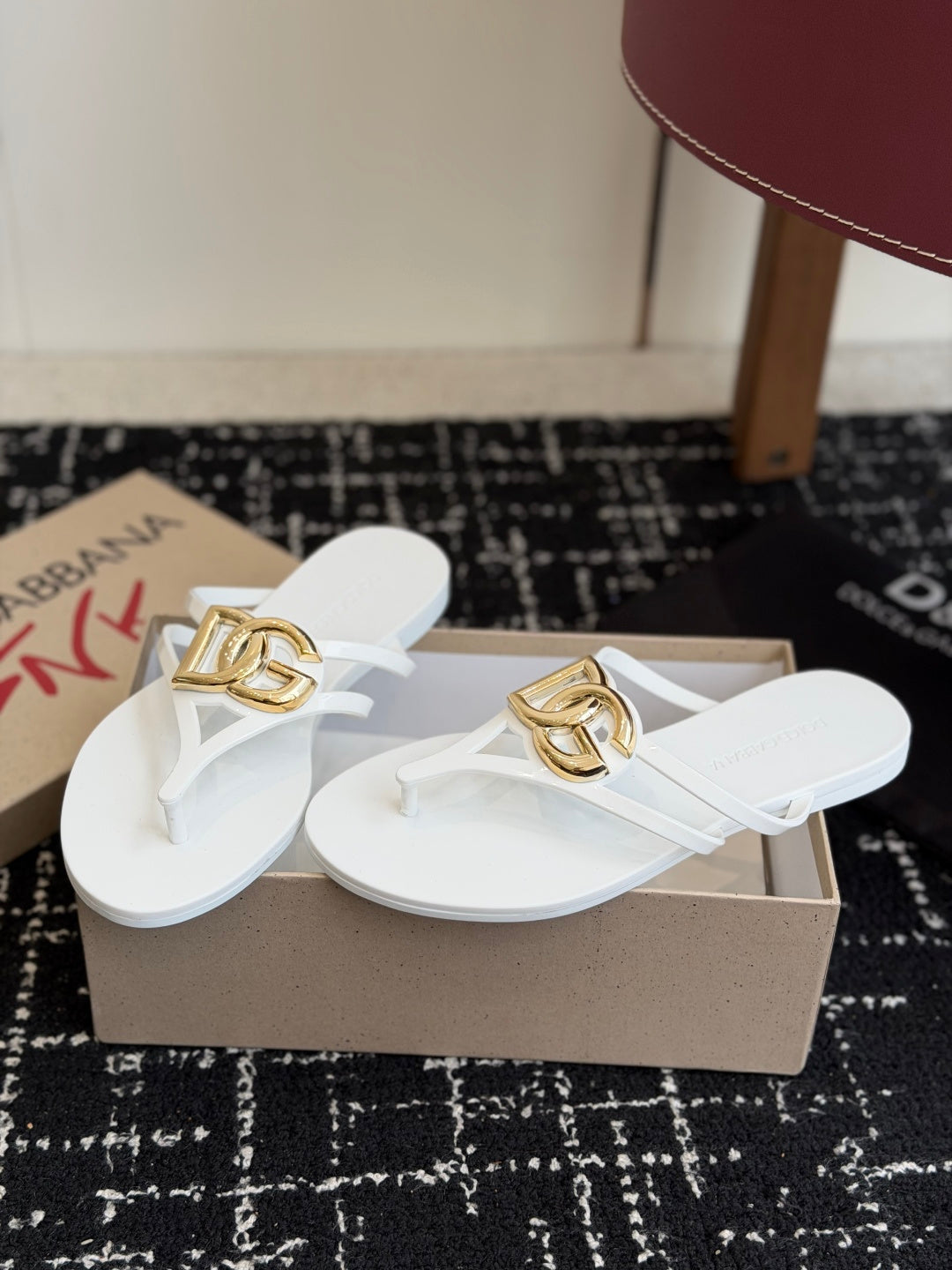 Dolce & Gabbana Jelly Thong Sandals – Spring/Summer Collection