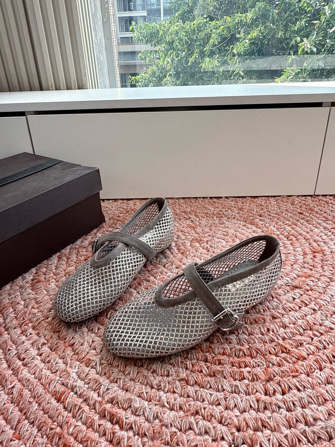Alaïa Hidden Heel Fishnet Mules – 2026SS